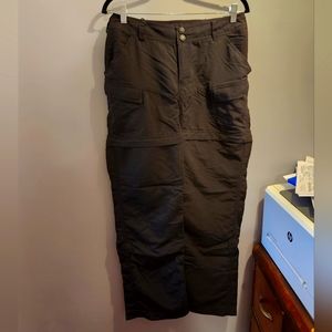 North Face zip off hiking pants